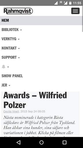 Rahmqvist Intranet Mobile screenshot 4