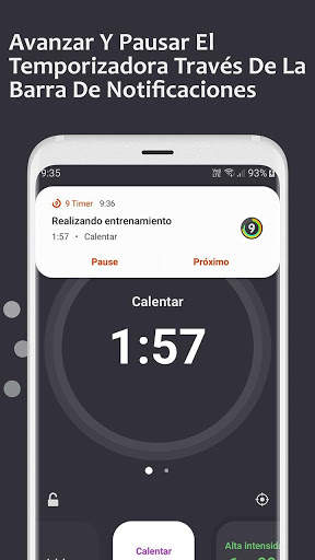 9 Timer - Cronómetro para entrenamiento screenshot 2