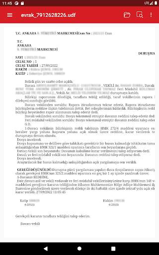 Uyap Doküman Editör 6 تصوير الشاشة