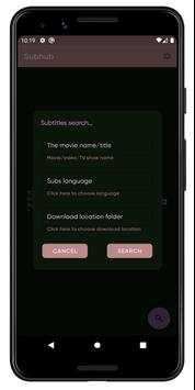 Subtitles downloader - Subhub screenshot 1
