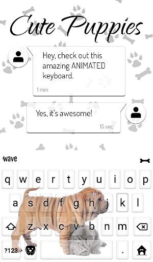 Cute Puppies Wallpaper Theme screenshot 3