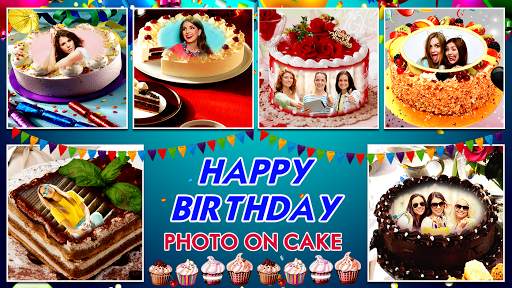 Birthday Collage : Cake, Status & Photo Frame screenshot 4