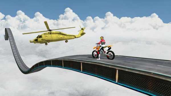 Impossible India Vs Pakistan Bike Racing screenshot 2
