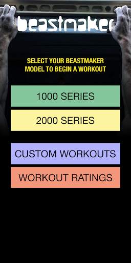 Beastmaker Training App screenshot 1