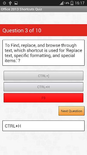 Free MS Office 2013 Shortcuts screenshot 23