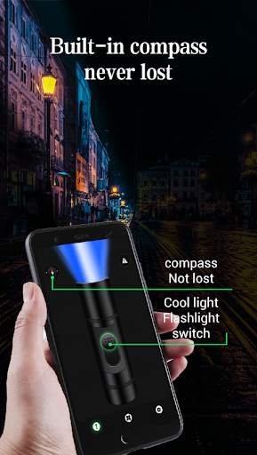 Best Flashlight-Call Flash Emergency Lighting Tool screenshot 1