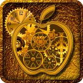 Golden Clock Live WallPaper 1.0