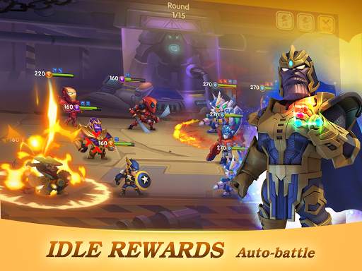 Superhero Wars: AFK Summoners - Legend Battle screenshot 8