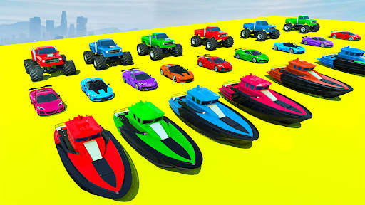 GT Car Stunt - Ramp Car Games скриншот 7