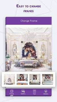 Royal Bedroom Photo Frame Editor screenshot 3