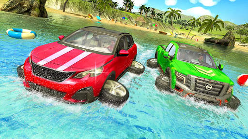 Water Surfer: Car Racing Games screenshot 1