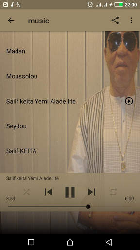 Salif Keïta– Top Hits 2019 – Sans Internet screenshot 6
