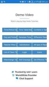 eTimetable screenshot 7