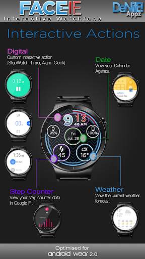 FACE-ie HD Watch Face Widget & Live Wallpaper screenshot 4