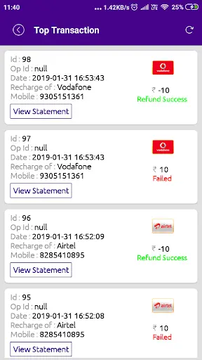 E RECHARGE screenshot 6