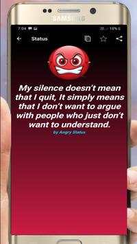Angry Status screenshot 3