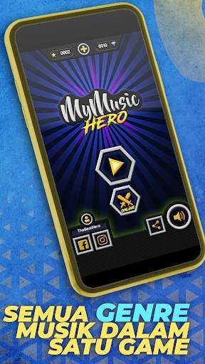Gitar Hero Mobile: Musik Game screenshot 1