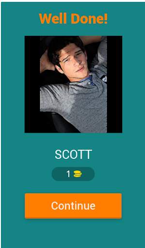 Teen Wolf quiz game screenshot 2