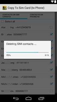 Copy To Sim Card (to Phone) screenshot 3