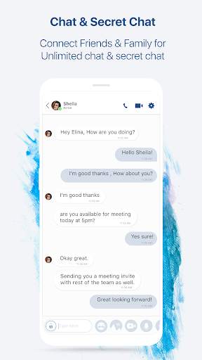 Wefie -  Free Cloud Meetings ,  Call & Chat screenshot 4