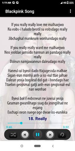 Blackpink Lyrics Song (Offline) screenshot 2