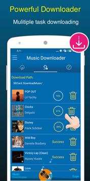 Free Music Downloader + Mp3 Music Download 4 تصوير الشاشة