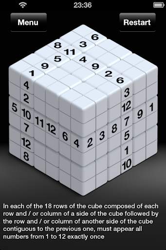 Coppo's Cube - Logic Game Sudoku 3D screenshot 4
