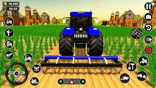 Indian Tractor Driving Games स्क्रीनशॉट 3