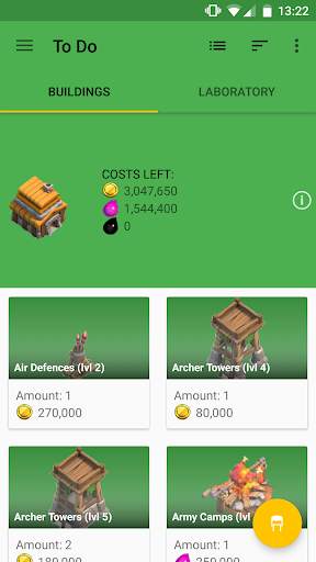 Calc of Clans screenshot 1