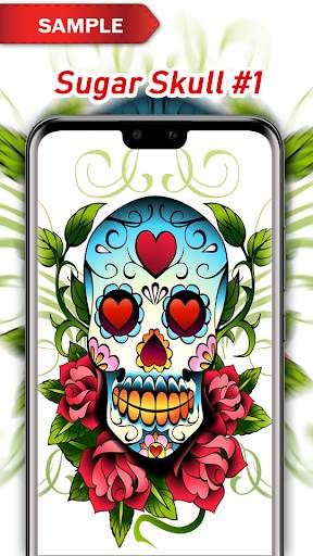 Sugar Skull Wallpaper screenshot 2