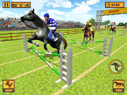 Horse Riding Rival: Multiplayer Derby Racing screenshot 8