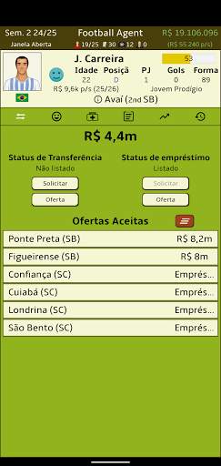 Agente de Futebol (Football Agent) screenshot 2