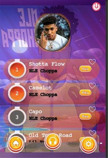 NLE - Choppa piano Tiles screenshot 1