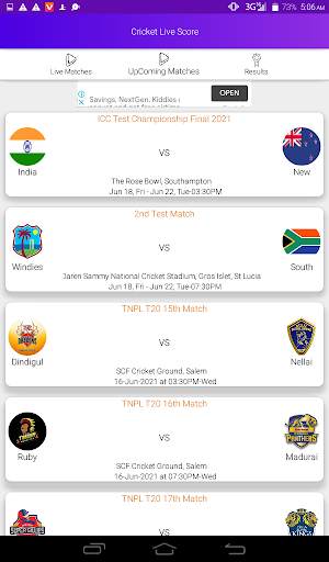 Cricket Live Score screenshot 4