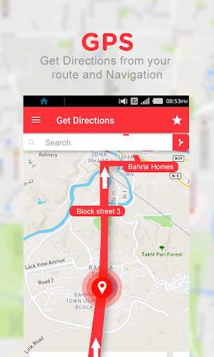GPS Maps, GPS Navigation, Driving Directions screenshot 3