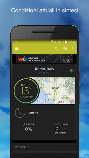 Tempo- Weather Underground screenshot 1