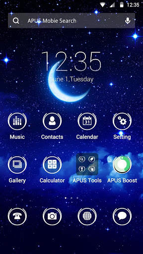 Dream APUS theme 1 تصوير الشاشة