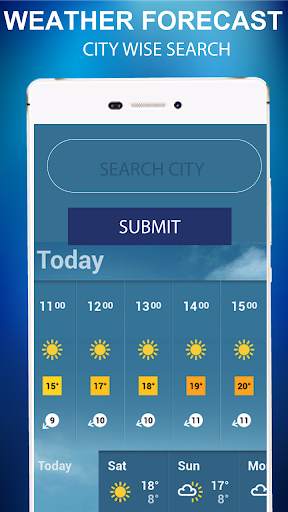 Daily Weather Live Forecast App Hourly,Weekly 2019 screenshot 4