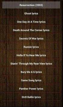 TUPAC Song Lyrics screenshot 2