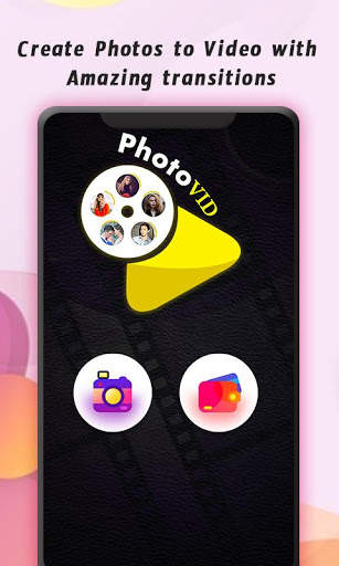 PhotoVid - Photo Video Maker with Music screenshot 1