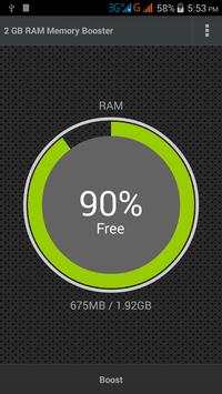 2 GB RAM Memory Booster screenshot 5