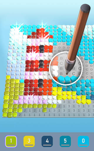 Diamond Painting ASMR Coloring screenshot 2