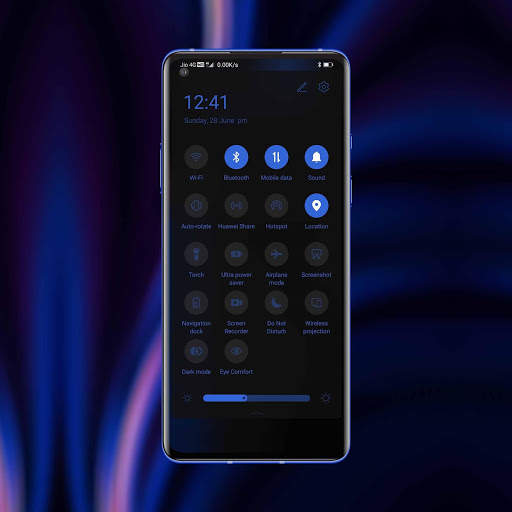 Oxygen OS-OP8 Dark Edition EMUI 10/9.1 Theme screenshot 6