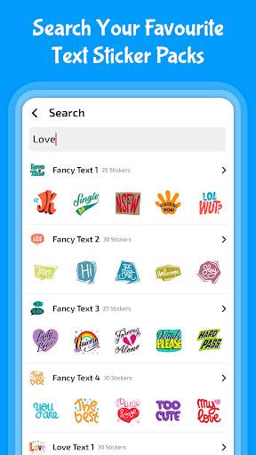 Text Stickers for WhatsApp - WAStickerApps screenshot 10