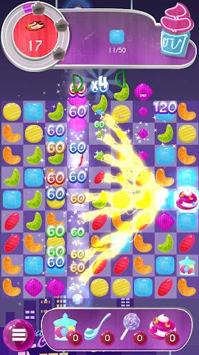Tasty Candy Cafe: Match 3 Game screenshot 1