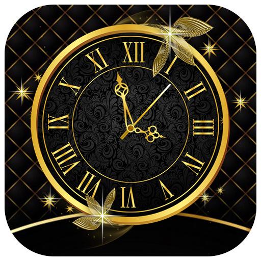 ikon Golden Clock Live Wallpaper