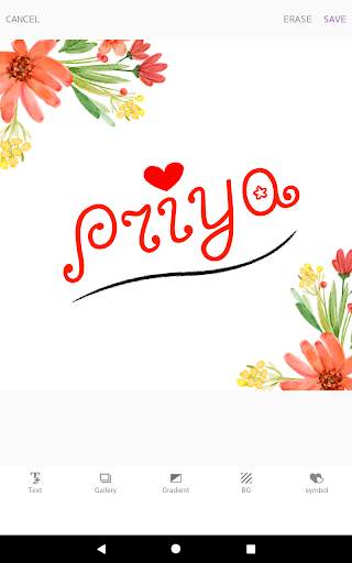 Name Art Maker - Name on pics & Filter n Focus screenshot 6