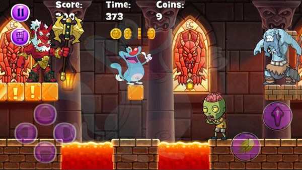 Oggy Adventure Temple Jungle Run 3d - Endless Run screenshot 5