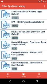 Offer Reward - Earn Money स्क्रीनशॉट 2