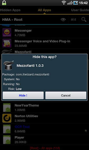 Hide Apps Pro - Root screenshot 3